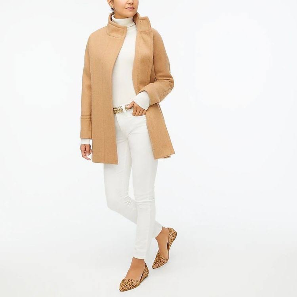 J. Crew Factory New City Coat - Size 8